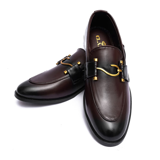 Brauno 2 Ton S Buckle Formal Shoes | Claavi