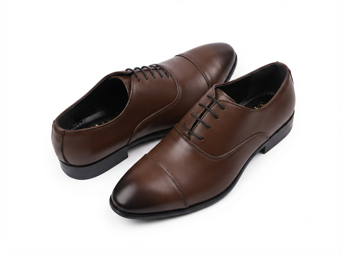 Brauno Classic Lace Leather Premium Shoes