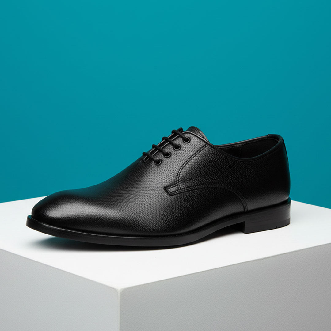 Matte Umbra Laced Formal Shoes