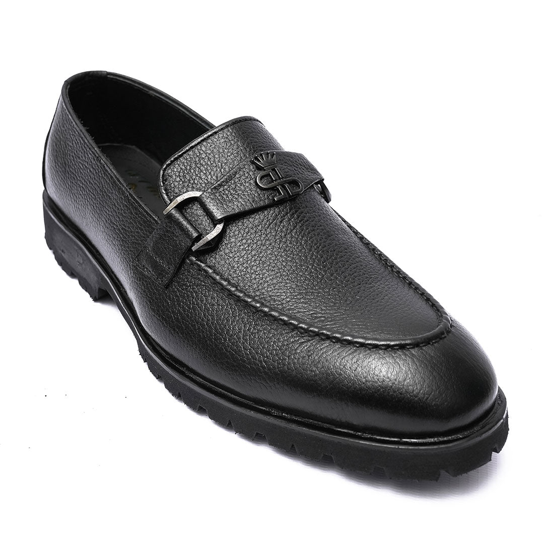Mildstep Genuine Leather Slip-ons Formal Shoes | Claavi