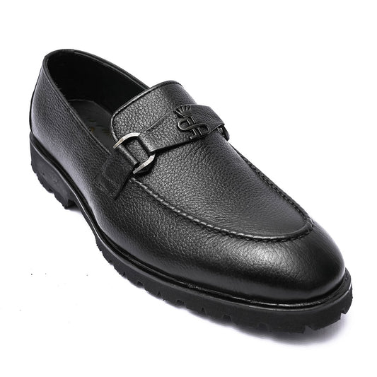 Mildstep Genuine Leather Slip-ons Formal Shoes | Claavi