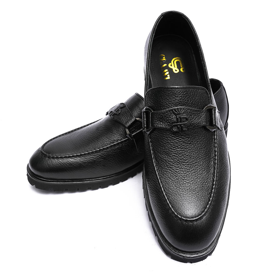 Mildstep Genuine Leather Slip-ons Formal Shoes | Claavi