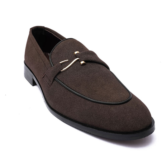 Brauno Suede S Buckle Formal Shoes | Claavi