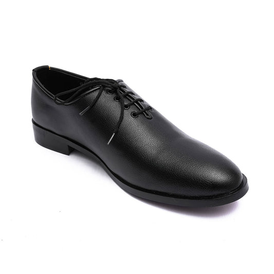 Matte Umbra Laced Formal Shoes | Claavi