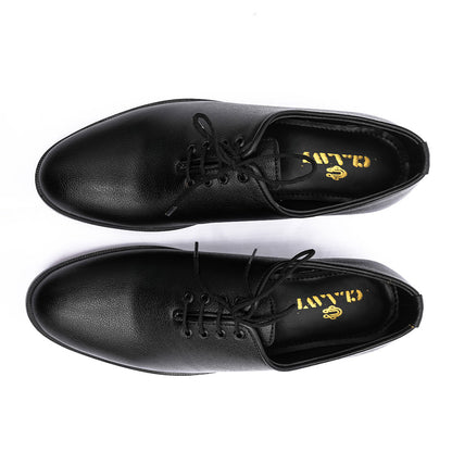 Matte Umbra Laced Formal Shoes | Claavi