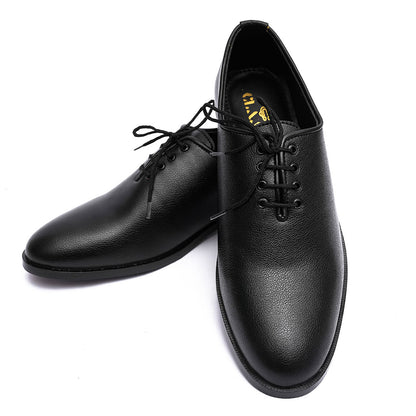 Matte Umbra Laced Formal Shoes | Claavi