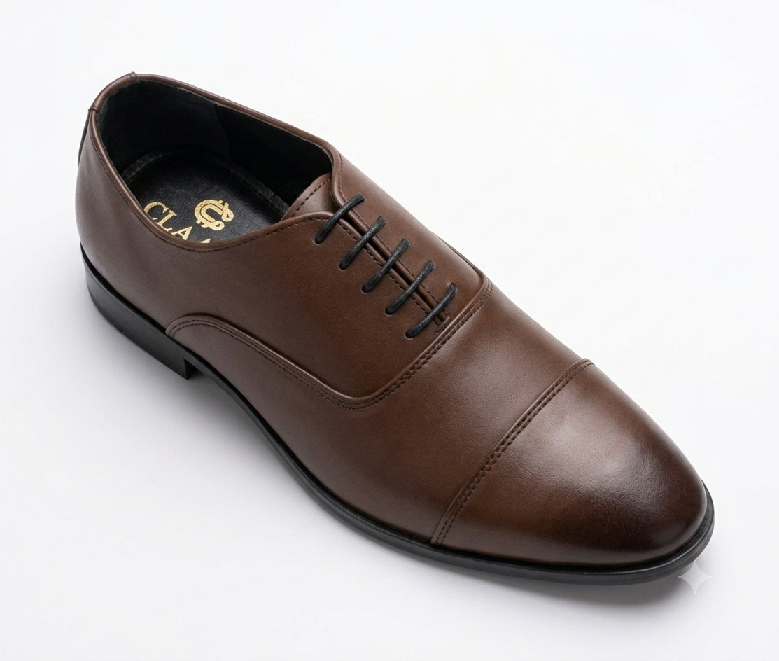 Brauno Classic Lace Leather Premium Shoes