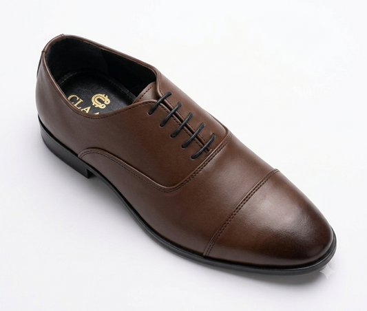 Brauno Classic Lace Leather Premium Shoes