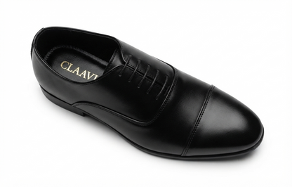 Ashen Classic Lace Leather Premium Shoes