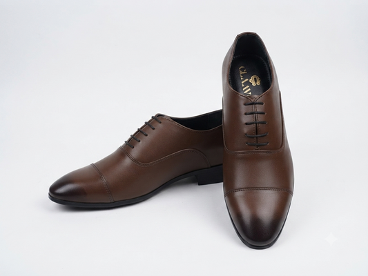 Brauno Classic Lace Leather Premium Shoes