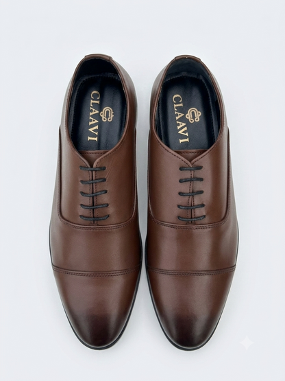 Brauno Classic Lace Leather Premium Shoes