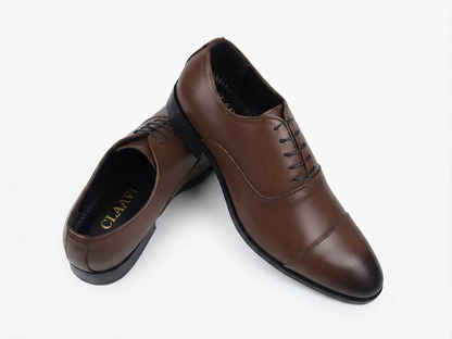 Brauno Classic Lace Leather Premium Shoes