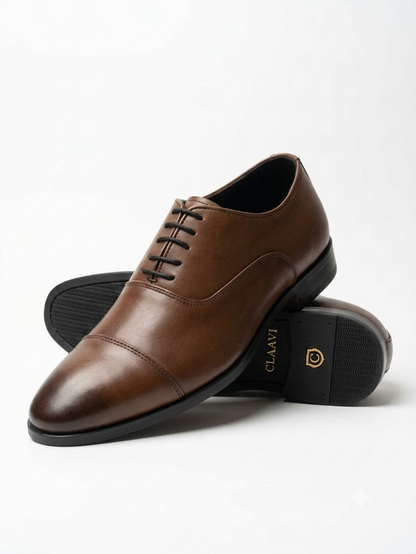 Brauno Classic Lace Leather Premium Shoes