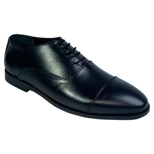 Ashen Classic Lace Leather Premium Shoes