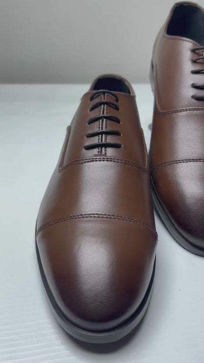 Brauno Classic Lace Leather Premium Shoes