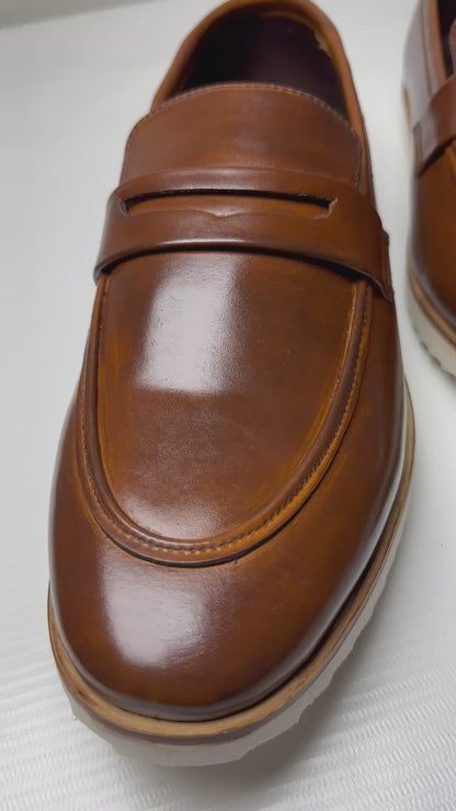 Brauno No Buckle Soft Leather Formal Shoes