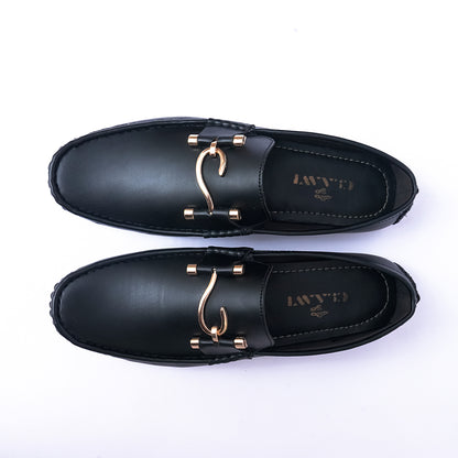 Matte Umbra Black S Loafer | Claavi