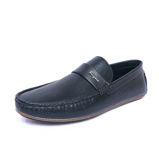 Umbra Striped Loafer Black | Claavi