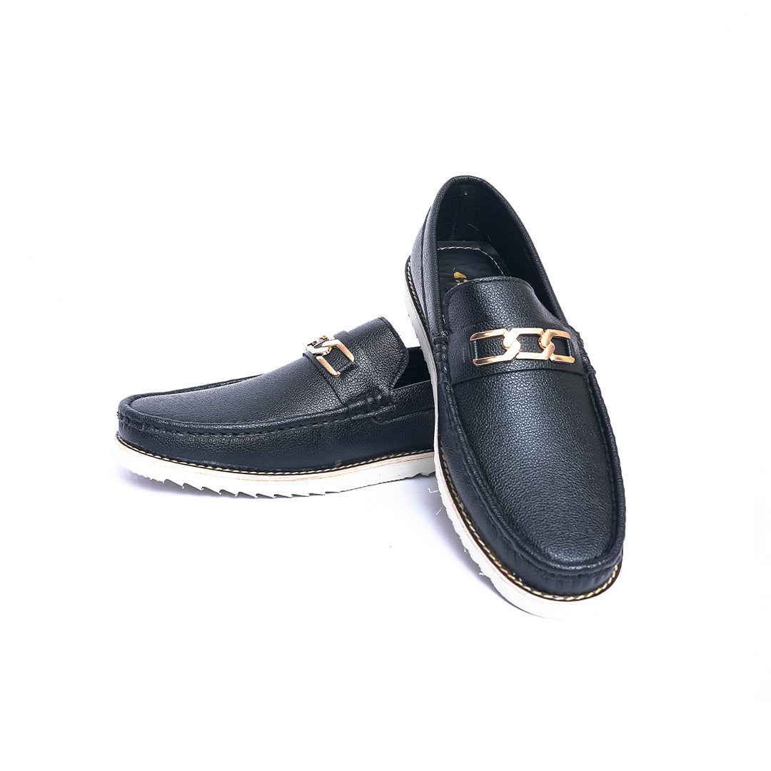 Matte Umbra Black Loafer | Claavi
