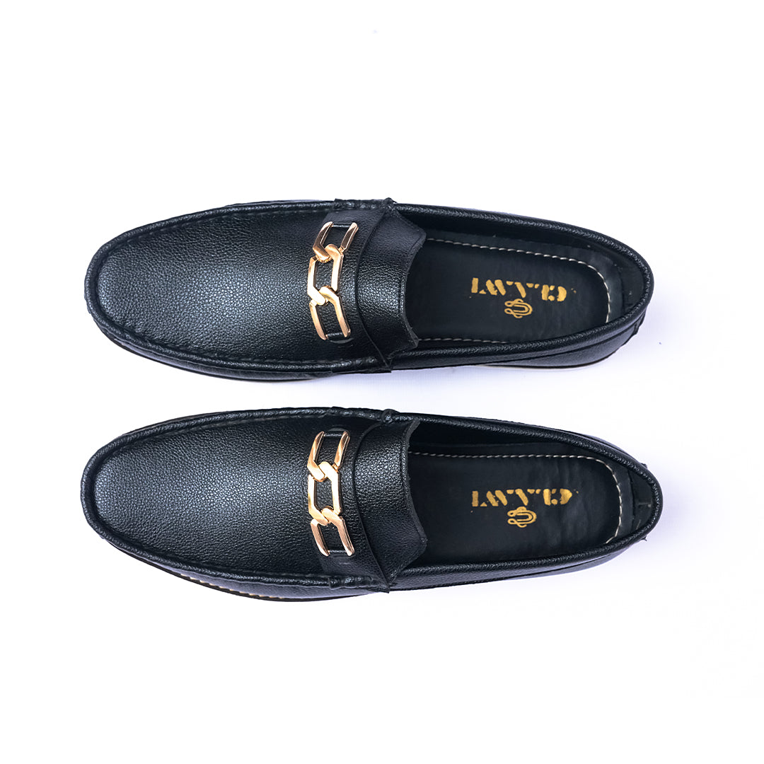 Matte Umbra Black Loafer | Claavi