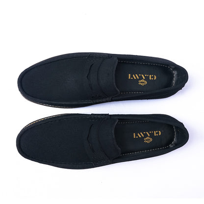 Black Chunky Plain Loro Piana Black | Claavi